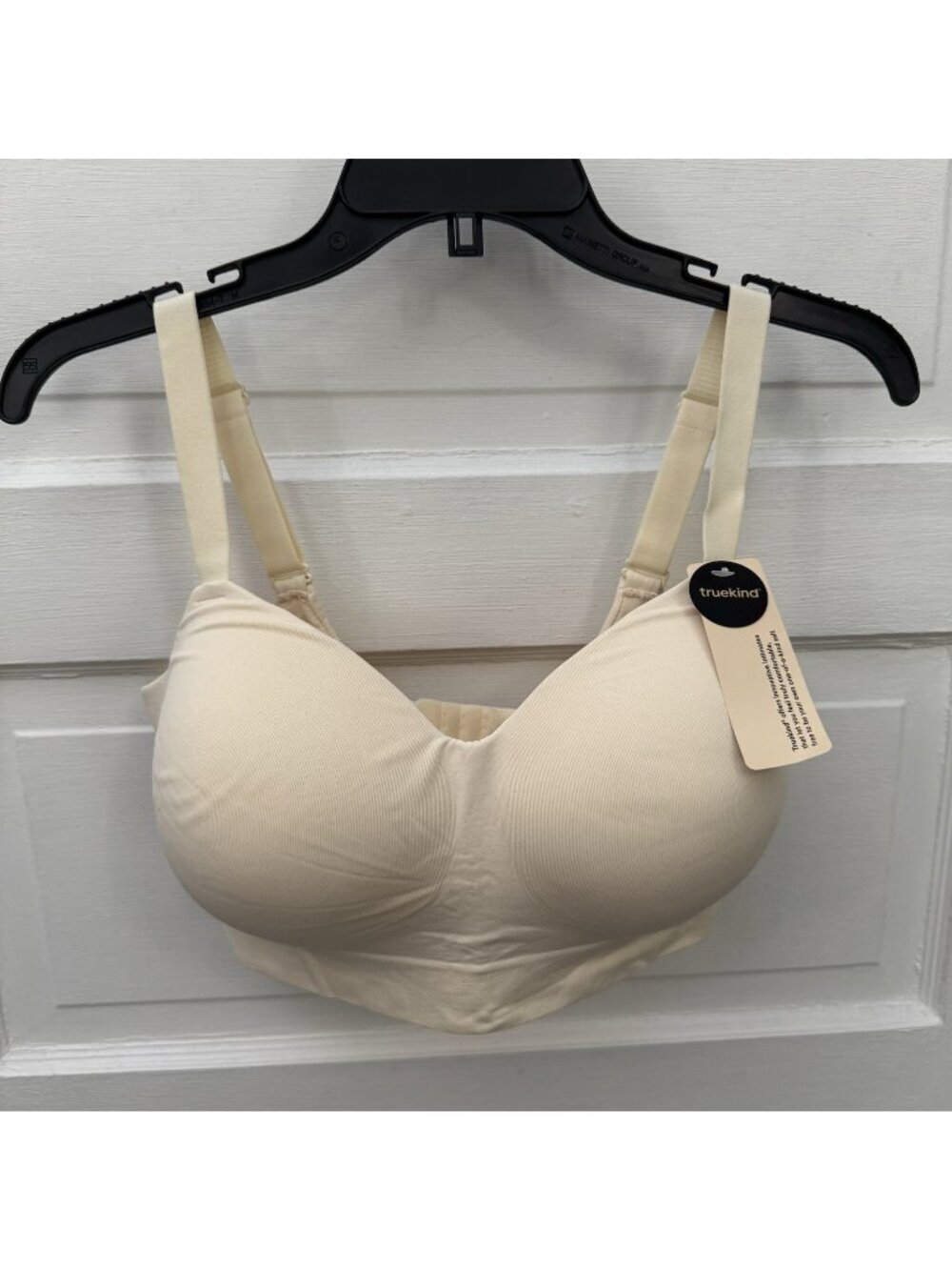 NWT Truekind Supportive Comfort Wireless Shaping Bra Chai Beige XL